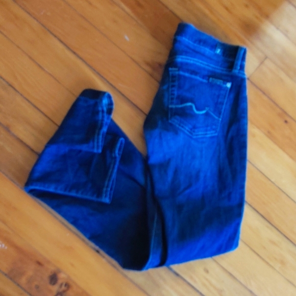 7 for All Mankind Roxanne low rise skinny ankle jean - Picture 3 of 6